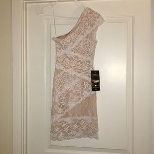 Bebe Lace Cocktail Dress NWT
